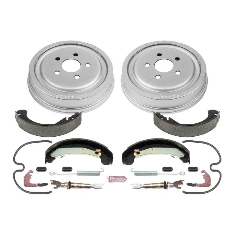 Pontiac Sunfire Brake Drum Kit - Rear - PowerStop - Autospecialty - `03-`05