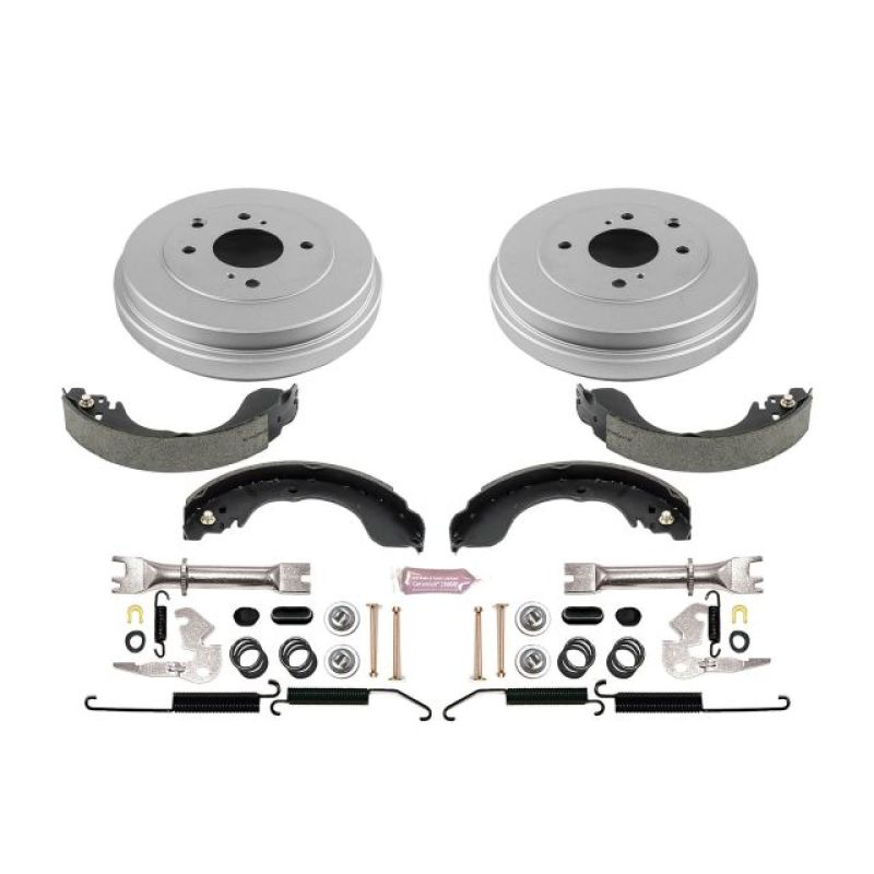 Nissan Versa Brake Drum Kit - Rear - PowerStop - Autospecialty - `07-`12