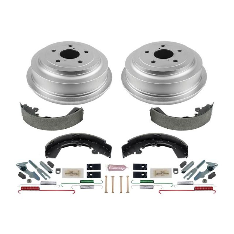 Ram Dakota Brake Kit - Rear - PowerStop - Stock Replacement Drum + Shoe Kit - 2011 Ram Dakota Brake Kit - Rear - PowerStop - Stock Replacement Drum + Shoe Kit - 2011