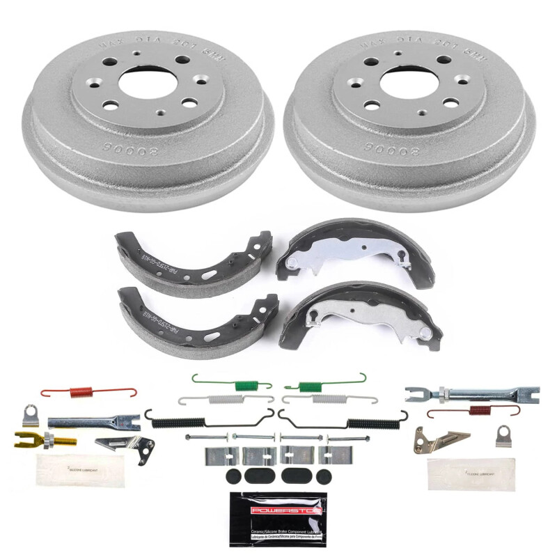 Mazda 2 Brake Kit - Rear - PowerStop - Stock Replacement Drum + Shoe Kit - `11-`14 Mazda 2 Brake Kit - Rear - PowerStop - Stock Replacement Drum + Shoe Kit - `11-`14