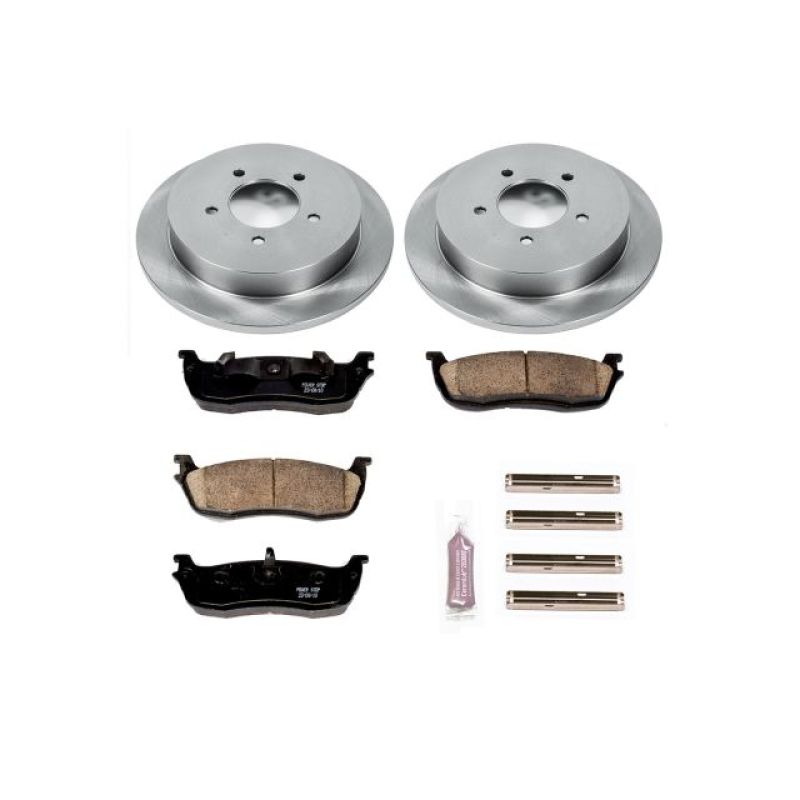 Ford Expedition Brake Kit - Rear - PowerStop - Z17 Stock Replacement - `97-`00