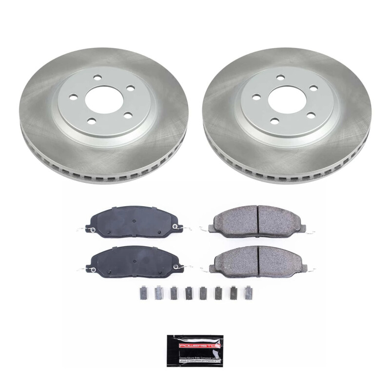 Subaru Baja Brake Kit - Front + Rear - PowerStop - Autospecialty Rotors + Z17 Evolution Plus Ceramic Pads - `04-`06 Subaru Baja Brake Kit - Front + Rear - PowerStop - Autospecialty Rotors + Z17 Evolution Plus Ceramic Pads - `04-`06