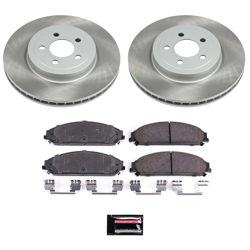 Subaru Legacy Brake Kit - Front + Rear - PowerStop - Autospecialty Rotors + Z17 Evolution Plus Ceramic Pads - `02-`04 Subaru Legacy Brake Kit - Front + Rear - PowerStop - Autospecialty Rotors + Z17 Evolution Plus Ceramic Pads - `02-`04