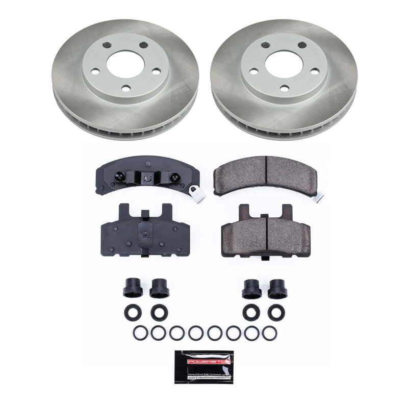 Nissan Murano Brake Kit - Front + Rear - PowerStop - Autospecialty Rotors + Z17 Evolution Plus Ceramic Pads - `03-`11