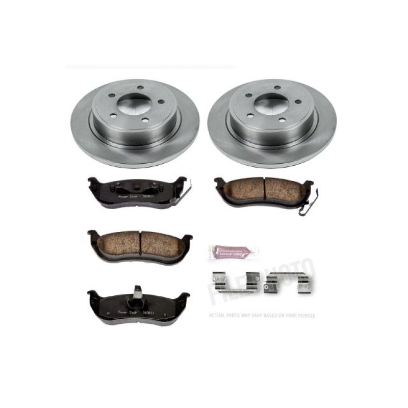 Chrysler Pacifica Brake Kit - Rear - PowerStop - Z17 Stock Replacement with Z17 Evolution Plus Ceramic Pads and Autospecialty Rotors - `04-`08