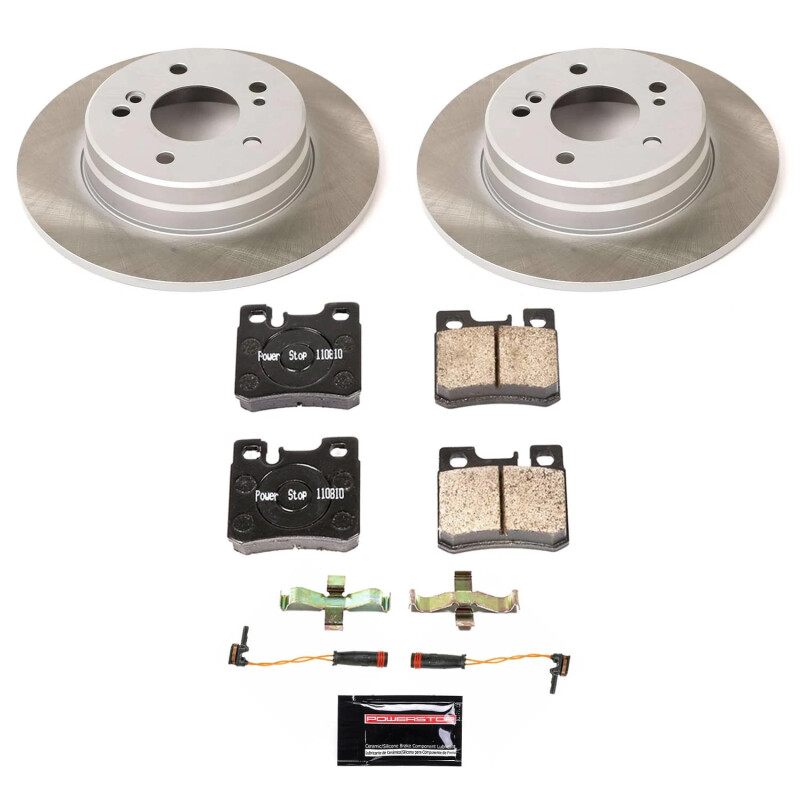 Chevrolet Venture Brake Kit - Front + Rear - PowerStop - Z17 Evolution Plus Ceramic Pads + Autospecialty Rotors - `02-`05