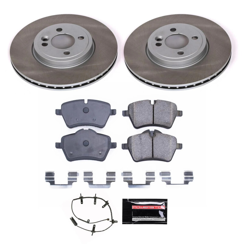 Lexus LS430 Brake Kit - Front + Rear - PowerStop - Z17 Evolution Plus Ceramic Pads + Autospecialty Rotors - `01-`06