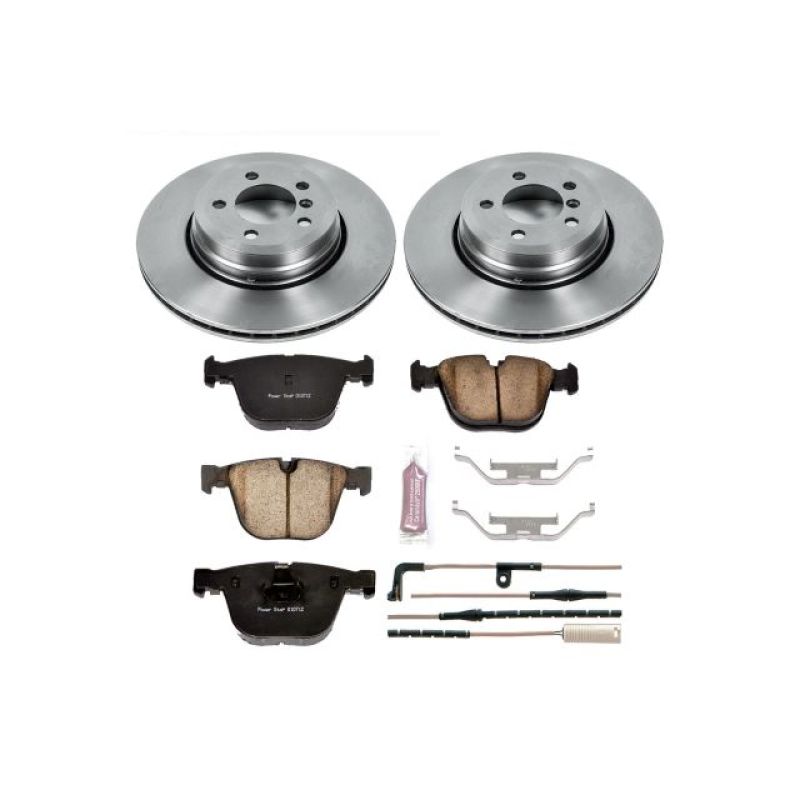 BMW 7 Series Brake Kit - Rear - PowerStop - Z17 Stock Replacement + Autospecialty Rotors + Z17 Evolution Plus Ceramic Pads - `06-`08 BMW 7 Series Brake Kit - Rear - PowerStop - Z17 Stock Replacement + Autospecialty Rotors + Z17 Evolution Plus Ceramic Pads - `06-`08