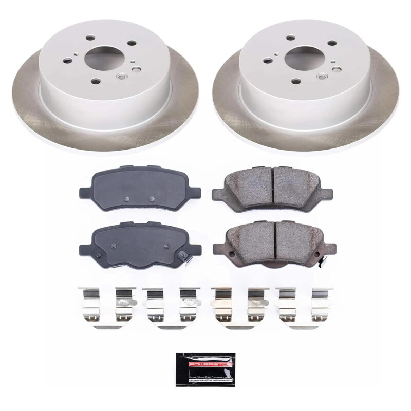 BMW 330xi Brake Kit - Front + Rear - PowerStop - Autospecialty Rotors + Z17 Evolution Plus Pads - `01-`05 BMW 330xi Brake Kit - Front + Rear - PowerStop - Autospecialty Rotors + Z17 Evolution Plus Pads - `01-`05