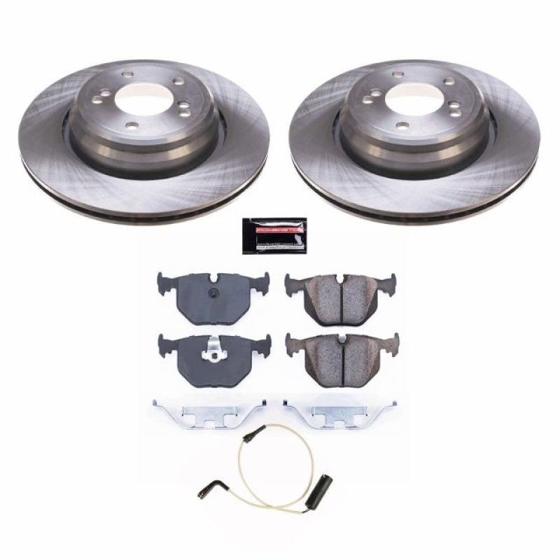 BMW M5 Brake Kit - Rear - PowerStop - Z17 Evolution Plus Ceramic Pads + Autospecialty Rotors - `00-`03 BMW M5 Brake Kit - Rear - PowerStop - Z17 Evolution Plus Ceramic Pads + Autospecialty Rotors - `00-`03