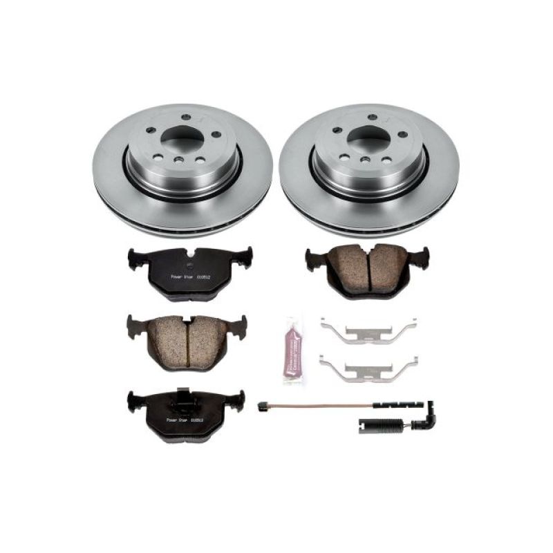 BMW X3 Brake Kit - Rear - PowerStop - Autospecialty Rotors + Z17 Evolution Plus Ceramic Pads - `04-`10 BMW X3 Brake Kit - Rear - PowerStop - Autospecialty Rotors + Z17 Evolution Plus Ceramic Pads - `04-`10