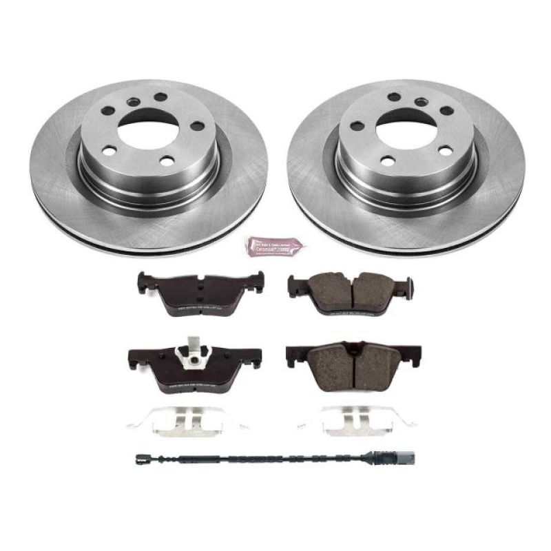 BMW M235i Brake Kit - Rear - PowerStop - Autospecialty Rotors + Z17 Evolution Plus Ceramic Pads - `14-`16 BMW M235i Brake Kit - Rear - PowerStop - Autospecialty Rotors + Z17 Evolution Plus Ceramic Pads - `14-`16