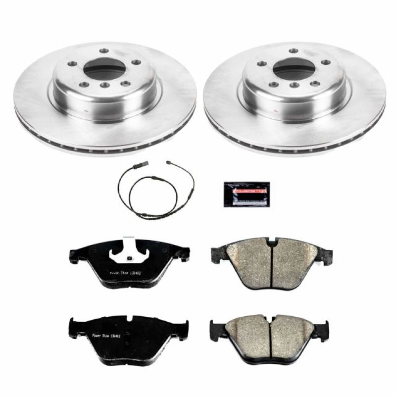 BMW 528 Brake Kit - Front - PowerStop - Autospecialty Rotors + Z17 Evolution Plus Ceramic Pads - `14-`16 BMW 528 Brake Kit - Front - PowerStop - Autospecialty Rotors + Z17 Evolution Plus Ceramic Pads - `14-`16