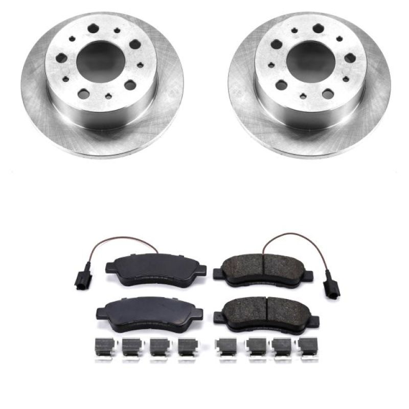 Ram ProMaster Brake Kit - Rear - PowerStop - Z17 Evolution Plus Pads + Autospecialty Rotors - `14-`19