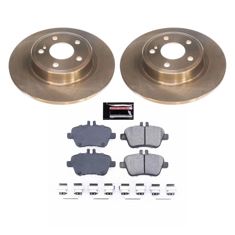 Infiniti QX30 Brake Kit - Rear - PowerStop - Z17 Stock Replacement Rotors + Evolution Plus Ceramic Pads - `17-`19