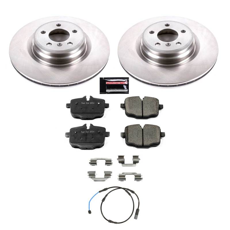 BMW Alpina B6 Gran Coupe Brake Kit - Rear - PowerStop - Z17 Stock Replacement Rotors + Evolution Plus Ceramic Pads - `16-`19 BMW Alpina B6 Gran Coupe Brake Kit - Rear - PowerStop - Z17 Stock Replacement Rotors + Evolution Plus Ceramic Pads - `16-`19