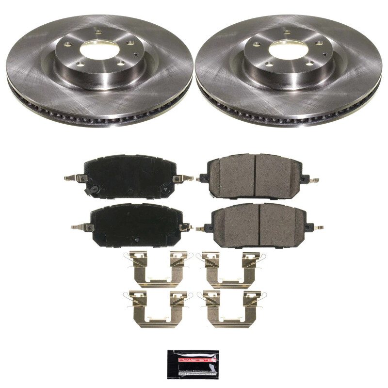 Mazda CX-50 Brake Kit - Front - PowerStop - Z17 Evolution Plus Ceramic Pads + Autospecialty Rotors - `23-`24