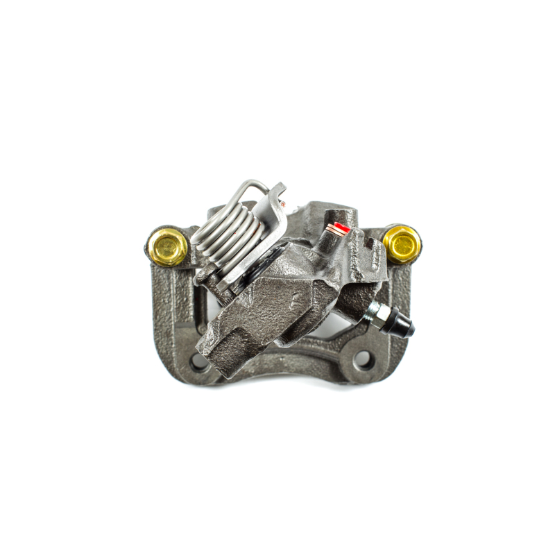 Honda Prelude Brake Caliper - Rear Left - PowerStop - Autospecialty, Floating Manual Parking Brake Caliper with Bracket - `92-`01
