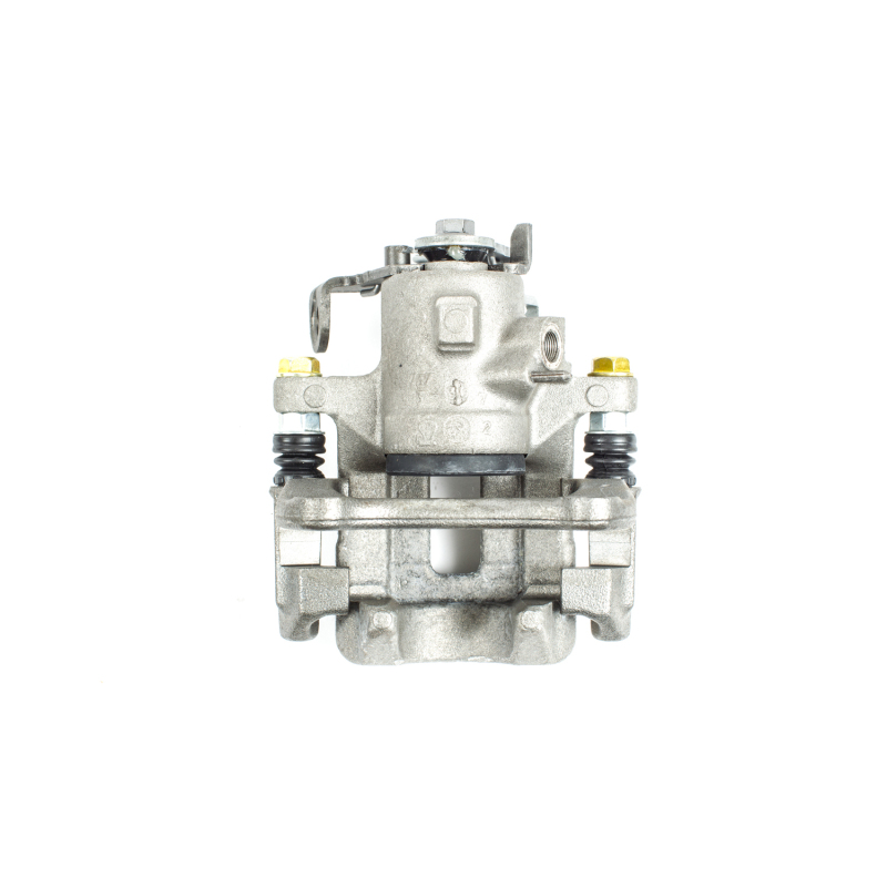Audi A4 Brake Caliper - Rear Left - PowerStop - Autospecialty, Floating Manual Parking Brake Caliper with Bracket - `02-`06
