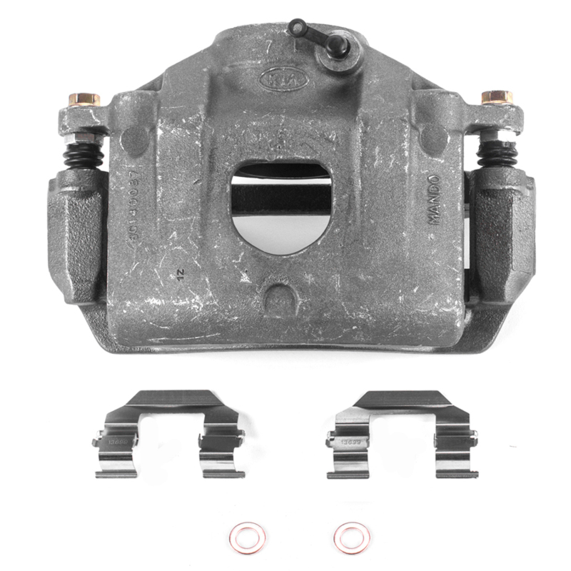Kia Spectra Brake Caliper - Front Left - PowerStop - Autospecialty Caliper w/Bracket - `04-`05