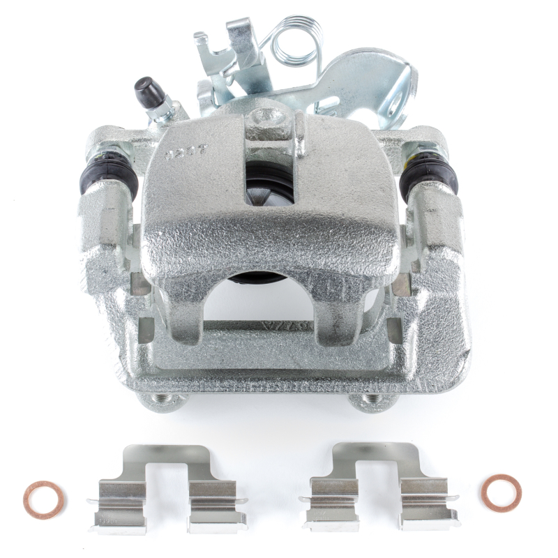 Audi A4 Brake Caliper - Rear Right - PowerStop - Autospecialty with Bracket - `05-`09