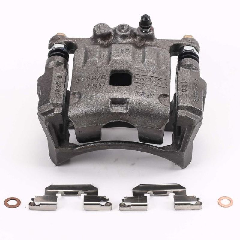 Ford Fiesta Brake Caliper - Front Left - PowerStop - Autospecialty with Bracket - `11-`17