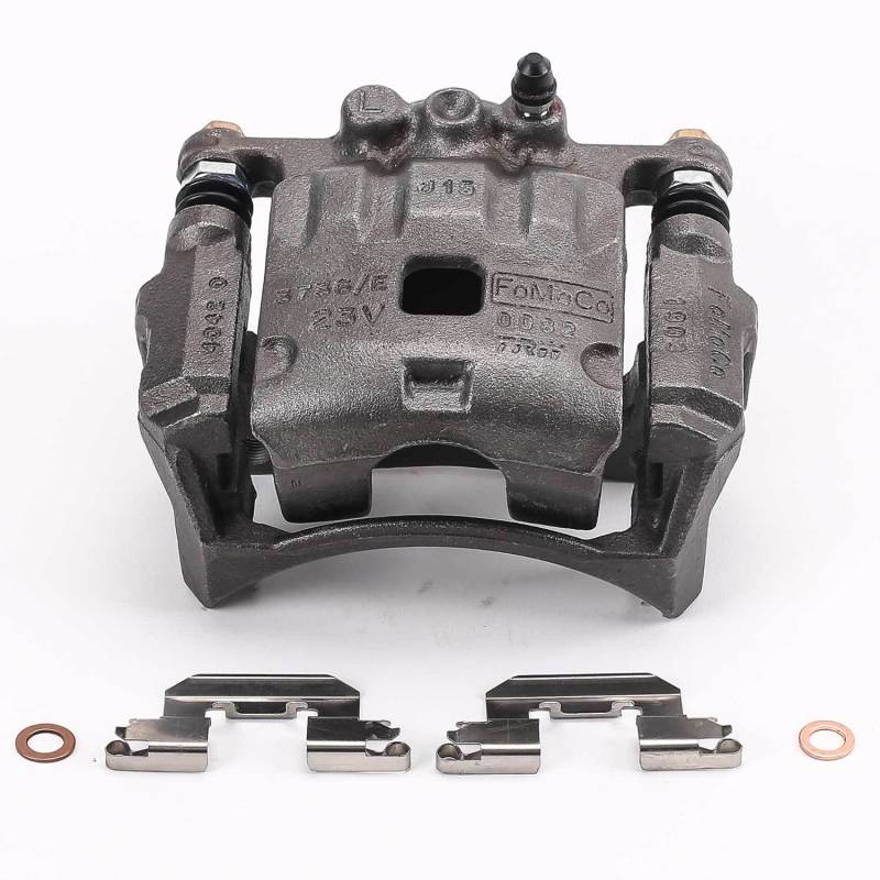 Ford Fiesta Brake Caliper - Front Left - PowerStop - Autospecialty with Bracket - `11-`17