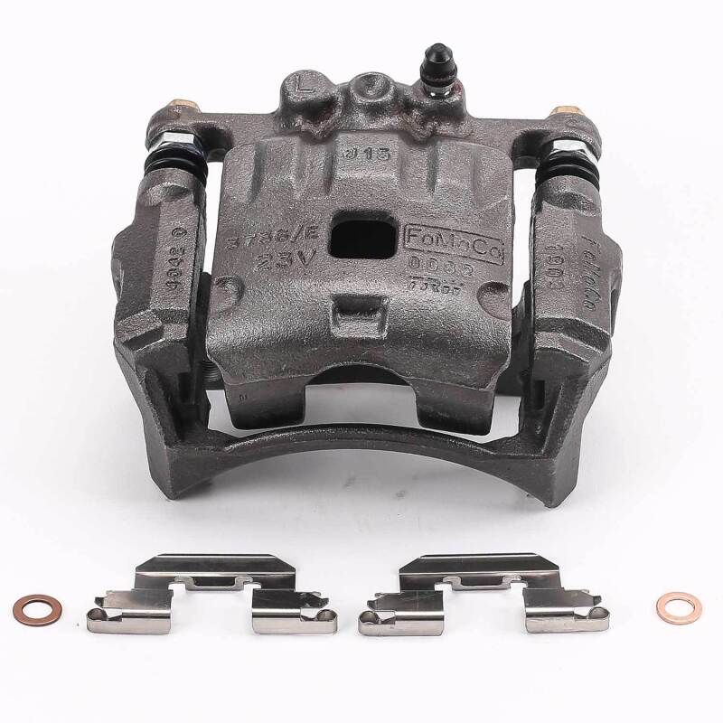 Ford Fiesta Brake Caliper - Front Left - PowerStop - Autospecialty with Bracket - `11-`17
