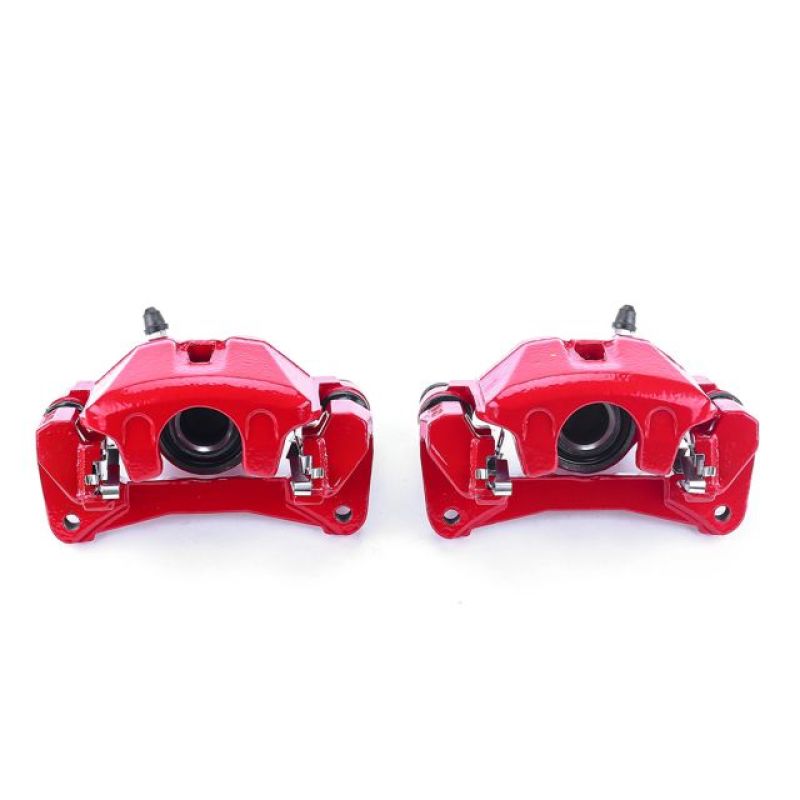 Lexus RX300 Brake Calipers - Rear - PowerStop - Powder Coated - Red - `99-`03