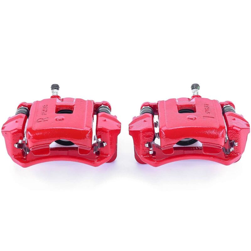 Lexus LX470 Brake Calipers (2) - Rear - PowerStop - Red with Brackets - Red - `98-`07