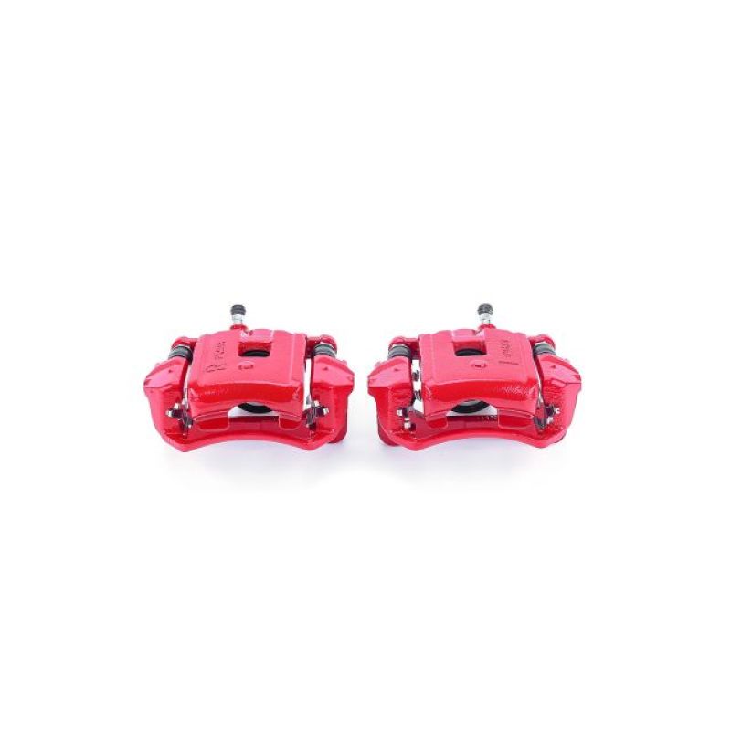 Lexus LX470 Brake Calipers (2) - Rear - PowerStop - Red with Brackets - Red - `98-`07