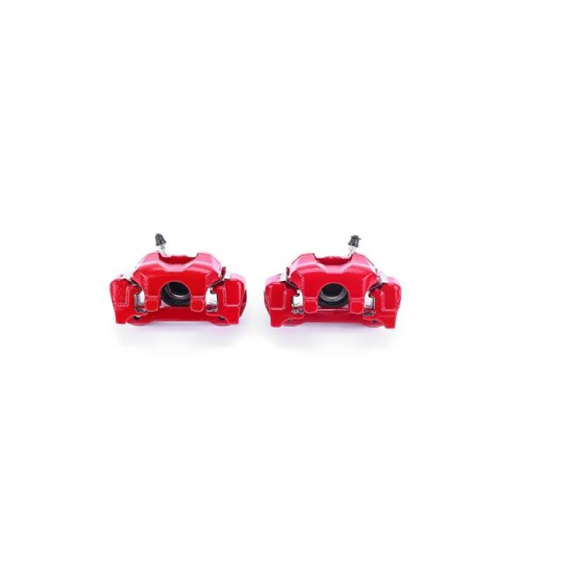 Lexus ES300 Brake Calipers (2) - Rear - PowerStop - Powder Coated - Red - `02-`03