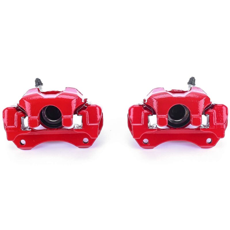 Toyota Highlander Brake Calipers - Rear - PowerStop - Powder Coated - Red - `01-`03