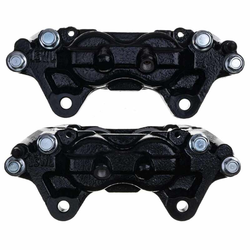 Toyota Sequoia Brake Calipers - Front - PowerStop - Powder Coated - Black - `01-`07