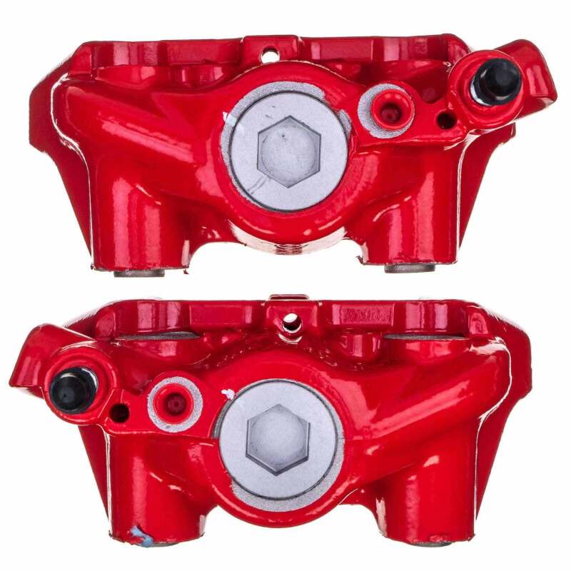 Lexus LS430 Brake Calipers - Rear - PowerStop - High-Temp Powder Coated - Red - `01-`06