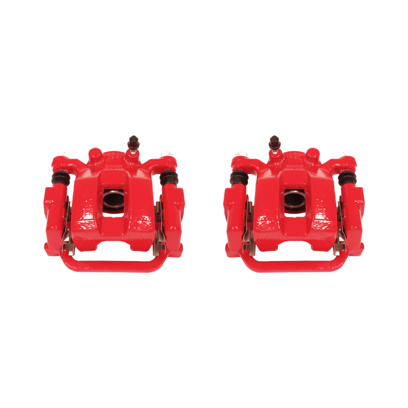 Infiniti FX35 Brake Calipers - Rear - PowerStop - Powder Coated - Red - `03-`08
