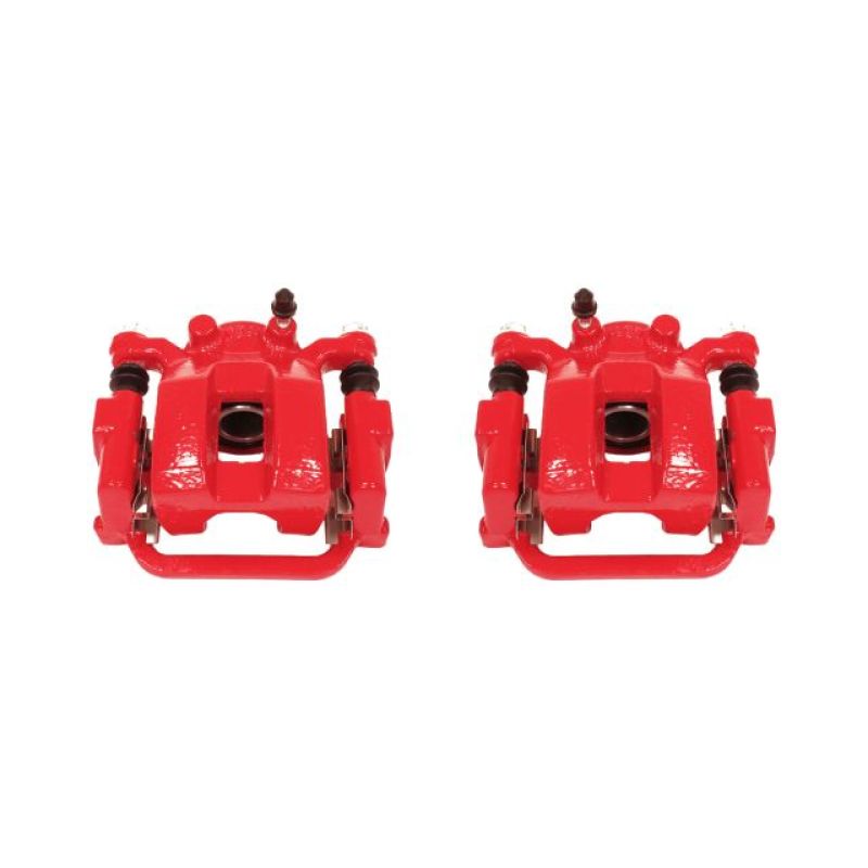 Infiniti FX35 Brake Calipers - Rear - PowerStop - Powder Coated - Red - `03-`08