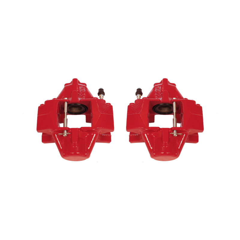 Lexus GS300 Brake Calipers - Rear - PowerStop - Powder Coated - Red - `98-`05