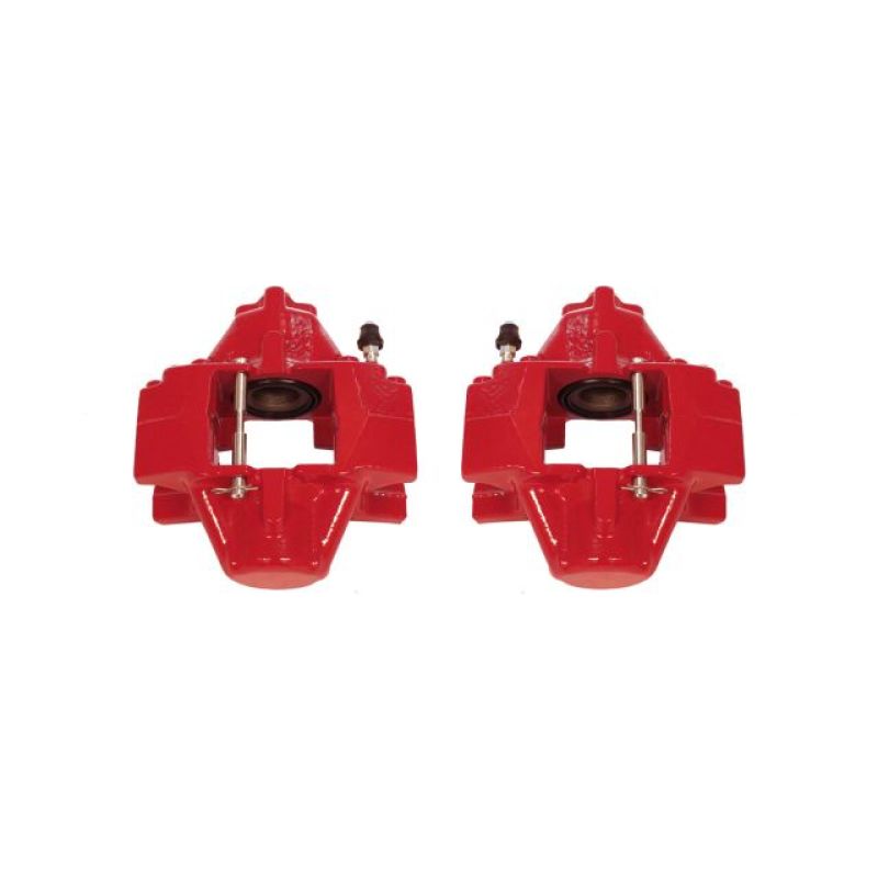 Lexus GS300 Brake Calipers - Rear - PowerStop - Powder Coated - Red - `98-`05