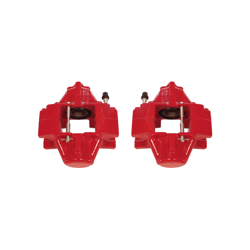 Lexus GS300 Brake Calipers - Rear - PowerStop - Powder Coated - Red - `98-`05