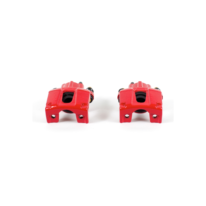 Infiniti QX56 Brake Calipers (2) - Rear - PowerStop - Powder Coated - Red - `05-`10