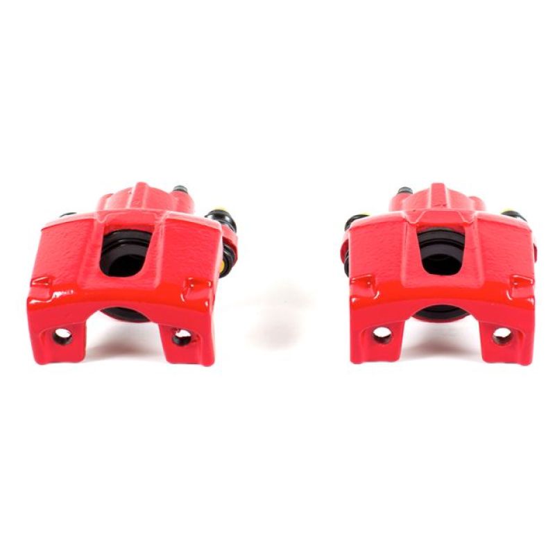 Infiniti QX56 Brake Calipers (2) - Rear - PowerStop - Powder Coated - Red - `05-`10