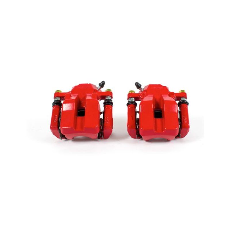 Toyota RAV4 Brake Calipers - Rear - PowerStop - PowerStop Powder Coated - Red - `06-`12