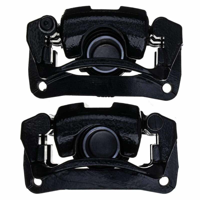 Toyota Sequoia Brake Calipers - Rear - PowerStop - Powder Coated - Black - `08-`15