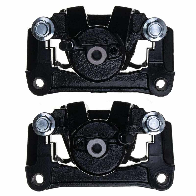 Toyota Sequoia Brake Calipers - Rear - PowerStop - Powder Coated - Black - `08-`15