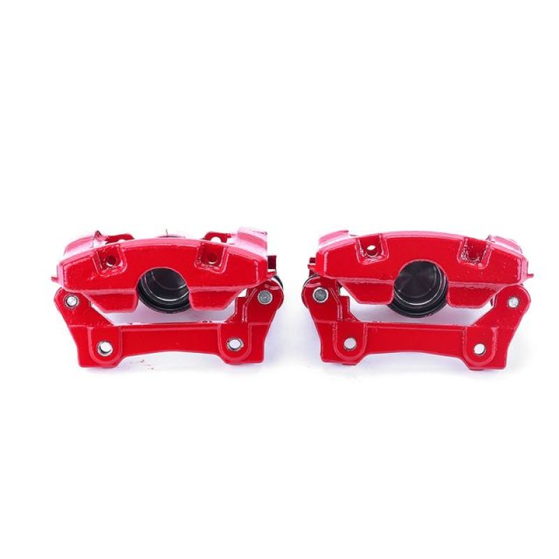 Lexus GS350 Brake Calipers (2) - Rear - PowerStop - Powder Coated - Red - `07-`11