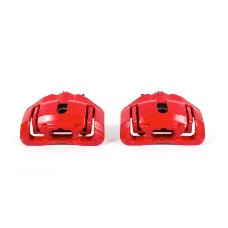 BMW X1 Brake Calipers - Front - PowerStop - Red Powder Coated, Floating Caliper with Bracket - Red - `13-`15 BMW X1 Brake Calipers - Front - PowerStop - Red Powder Coated, Floating Caliper with Bracket - Red - `13-`15
