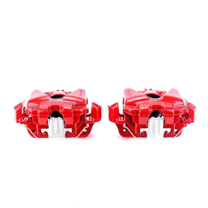 BMW 3 Series Brake Calipers - Front - PowerStop - Red Powder Coated - Red - `08-`13 BMW 3 Series Brake Calipers - Front - PowerStop - Red Powder Coated - Red - `08-`13