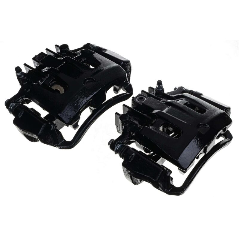 Ford Excursion Brake Caliper Set - Rear - PowerStop - High-Temp Black Powder Coated - Black - `00-`05