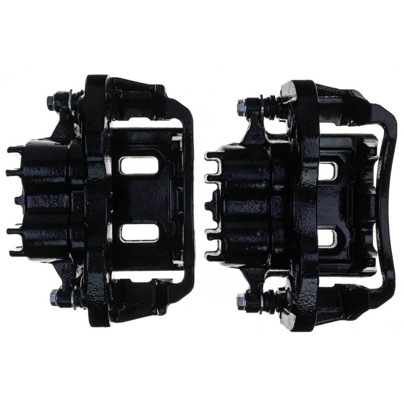 Ford Excursion Brake Caliper Set - Rear - PowerStop - High-Temp Black Powder Coated - Black - `00-`05
